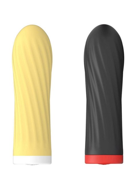 Stymulator-Rechargeable Silicone Touch Vibrator USB 10 Functions - Yellow Stymulator-Rechargeable Silicone Touch Vibrator USB 10 Functions - Yellow