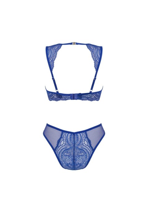 Bielizna-Giselia komplet 2-częściowy niebieski M/L Bielizna-Giselia komplet 2-częściowy niebieski M/L
