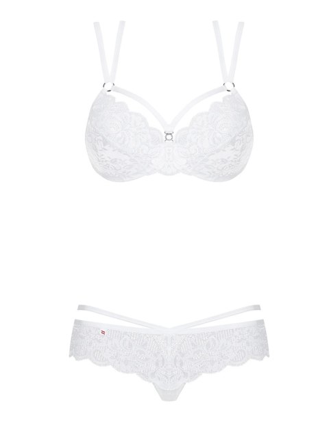 Bielizna-860-SET-2 komplet 2-częściowy biały S/M Bielizna-860-SET-2 komplet 2-częściowy biały S/M