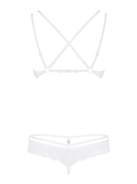 Bielizna-860-SET-2 komplet 2-częściowy biały S/M Bielizna-860-SET-2 komplet 2-częściowy biały S/M