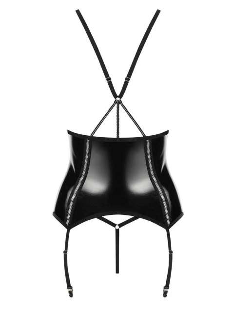 Bielizna- Stormea gorset i stringi S/M czarny Bielizna- Stormea gorset i stringi S/M czarny