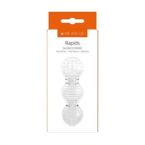 Masturbator- Me You Us Rapids Sucker Stroker Male Masturbator Transparent Masturbator- Me You Us Rapids Sucker Stroker Male Masturbator Transparent