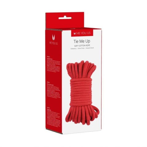 Me You Us Tie Me Up Rope Red 10m Me You Us Tie Me Up Rope Red 10m