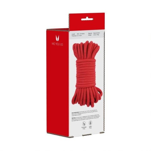 Me You Us Tie Me Up Rope Red 10m Me You Us Tie Me Up Rope Red 10m