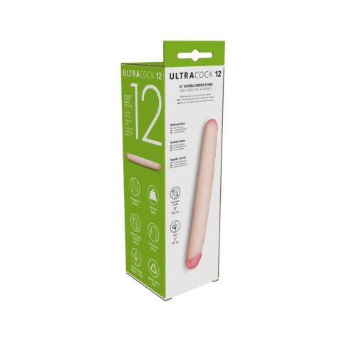 Me You Us Ultra Cock Double Ended Dildo (12") Me You Us Ultra Cock Double Ended Dildo (12")
