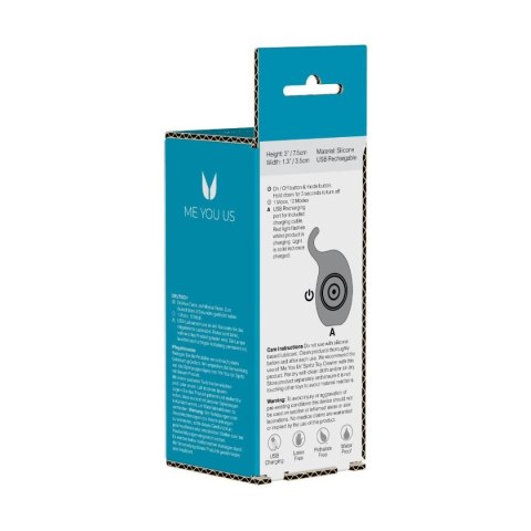 Me You Us Wild Pleasure Trunk Vibrator Turquoise Me You Us Wild Pleasure Trunk Vibrator Turquoise