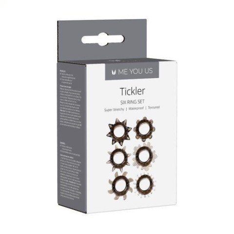 Pierścień- Tickler Set Textured Ring Smoke Pierścień- Tickler Set Textured Ring Smoke
