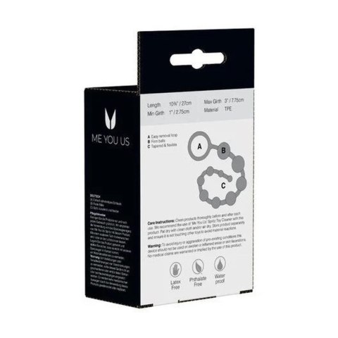 Plug/kulki- Me You Us Dragonz Tail Anal Beads Violet Plug/kulki- Me You Us Dragonz Tail Anal Beads Violet