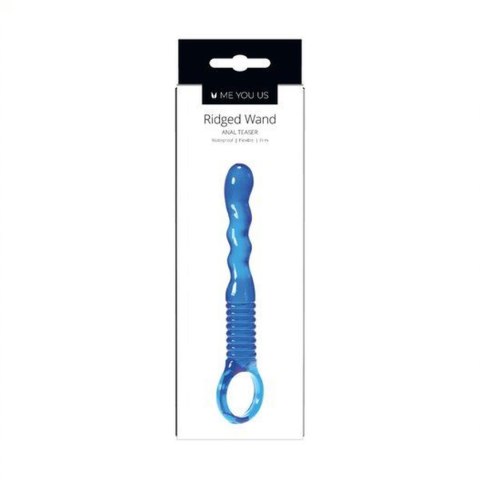 Plug/kulki- Me You Us Ridged Anal Teaser Blue Plug/kulki- Me You Us Ridged Anal Teaser Blue