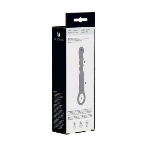Plug/kulki- Me You Us Ridged Anal Teaser Blue Plug/kulki- Me You Us Ridged Anal Teaser Blue