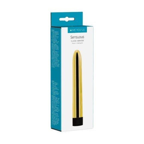 Wibrator-6""""""""Sensuous Smooth Vibrator Gold Minx Wibrator-6""""""""Sensuous Smooth Vibrator Gold Minx