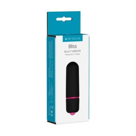 Wibrator-Me You Us Bliss 7 Mode Mini Bullet Vibrator Black Wibrator-Me You Us Bliss 7 Mode Mini Bullet Vibrator Black