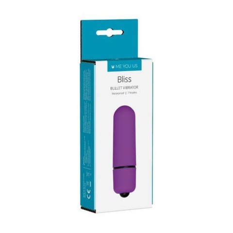 Wibrator- Me You Us Bliss 7 Mode Mini Bullet Vibrator Purple Wibrator- Me You Us Bliss 7 Mode Mini Bullet Vibrator Purple