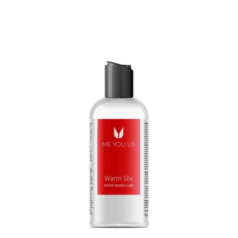 Żel- Me You Us Aqua Slix Warming Water-Based Lubricant Transparent 100ml Żel- Me You Us Aqua Slix Warming Water-Based Lubricant Transparent 100ml