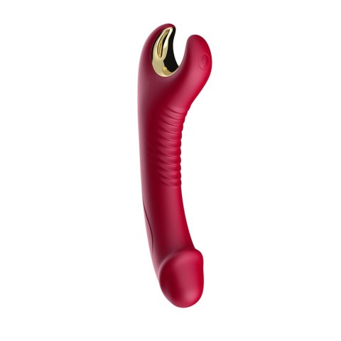 Stymulator silicone 9 vibration function Red Stymulator silicone 9 vibration function Red