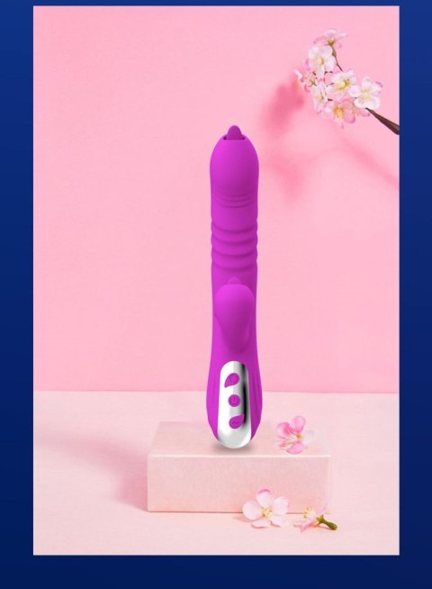 Wibrator-Fairy USB 3 functions of thrusting / 20 vibrations -Purple Wibrator-Fairy USB 3 functions of thrusting / 20 vibrations -Purple