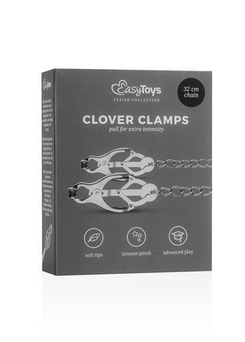 Stymulator-Japanese Clover Clamps With Chain Stymulator-Japanese Clover Clamps With Chain