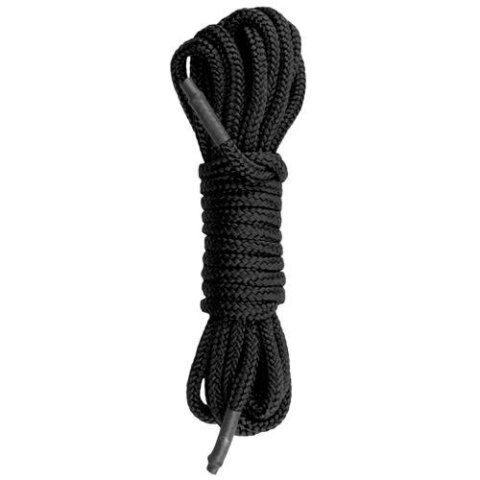 Wiązania-Black Bondage Rope - 10m Wiązania-Black Bondage Rope - 10m