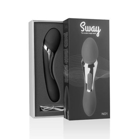 Wibrator Różdżka Sway Vibes Wand - Czarny Wibrator Różdżka Sway Vibes Wand - Czarny