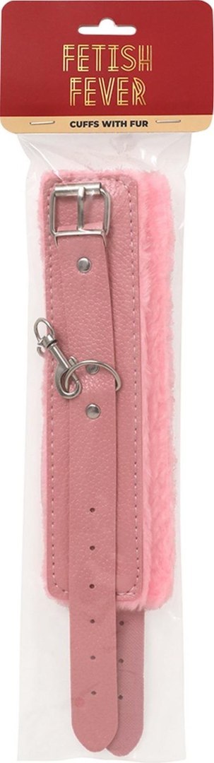 Fetish Fever - Cuffs With Fur - Pink Fetish Fever - Cuffs With Fur - Pink