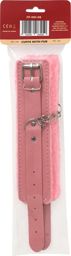 Fetish Fever - Cuffs With Fur - Pink Fetish Fever - Cuffs With Fur - Pink