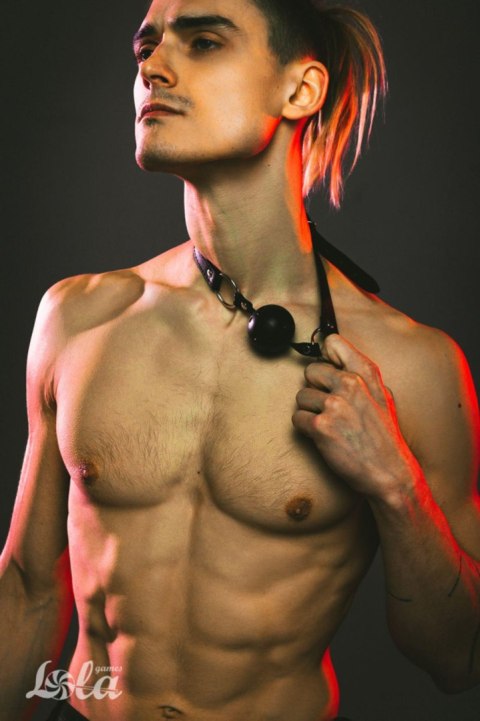 Gag Party Hard Love Addict Black Gag Party Hard Love Addict Black
