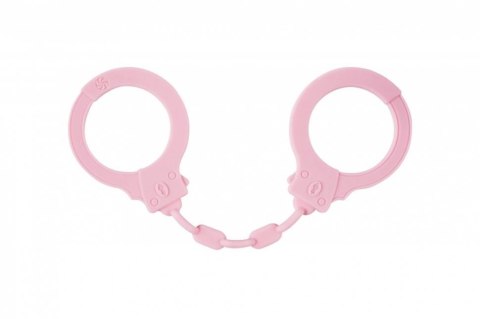 Kajdanki-Silicone Handcuffs Party Hard Suppression Pink Kajdanki-Silicone Handcuffs Party Hard Suppression Pink