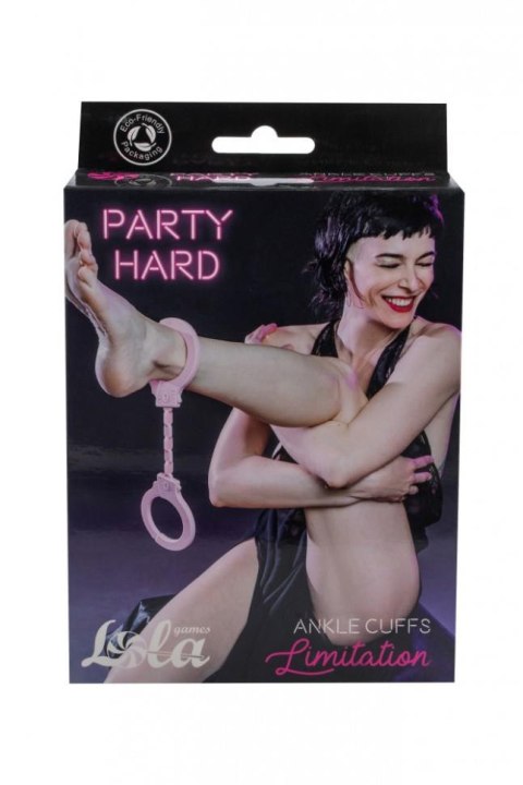 Kajdanki-Silicone Leggings Party Hard Limitation Pink Kajdanki-Silicone Leggings Party Hard Limitation Pink