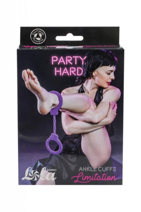 Kajdanki-Silicone Leggings Party Hard Limitation Purple Kajdanki-Silicone Leggings Party Hard Limitation Purple