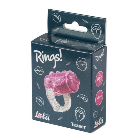 Pierścień-Vibrating sleeve for tongue Rings Teaser Pink Pierścień-Vibrating sleeve for tongue Rings Teaser Pink