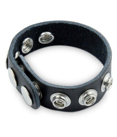 Mr. Cock Rivet Leather Cockring black Mr. Cock Rivet Leather Cockring black
