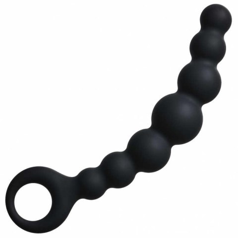 Plug-Anal Beads Flexible Wand Black Plug-Anal Beads Flexible Wand Black