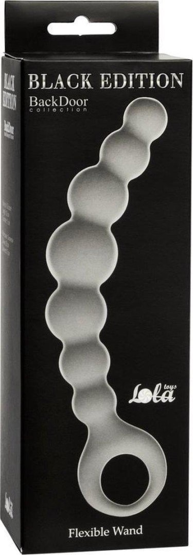 Plug-Anal Beads Flexible Wand Grey Plug-Anal Beads Flexible Wand Grey
