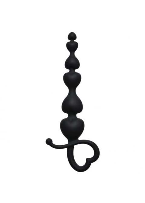 Plug/kulki-Anal Beads Begginers Beads Black Plug/kulki-Anal Beads Begginers Beads Black