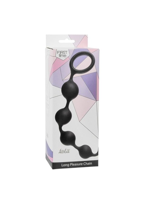 Plug/kulki-Anal Beads Long Pleasure Chain Black Plug/kulki-Anal Beads Long Pleasure Chain Black