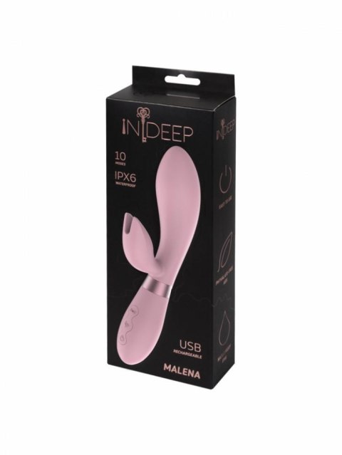 Wibrator-Rechargeable Vibrator Indeep Malena Pink Wibrator-Rechargeable Vibrator Indeep Malena Pink