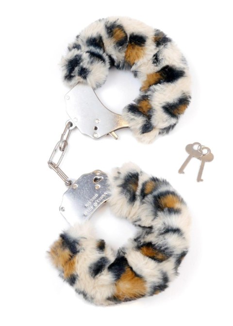 Kajdanki Fetish B - Series- Furry Cuffs Leopard Kajdanki Fetish B - Series- Furry Cuffs Leopard