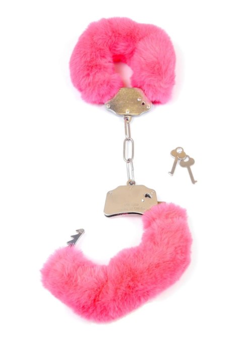Kajdanki Fetish B - Series- Furry Cuffs Pink Kajdanki Fetish B - Series- Furry Cuffs Pink