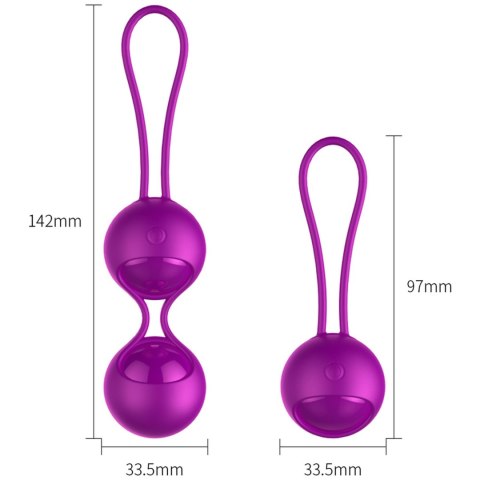 Zestaw Silikonowych Kulek Kegla USB z 10 Funkcjami / Zdalne Sterowanie Zestaw Silikonowych Kulek Kegla USB z 10 Funkcjami / Zdalne Sterowanie