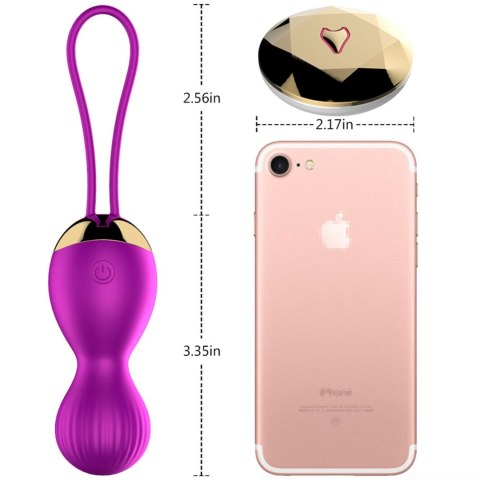 Wibrujące Silikonowe Kulki Kegla USB 7 Funkcji Wibrujące Silikonowe Kulki Kegla USB 7 Funkcji