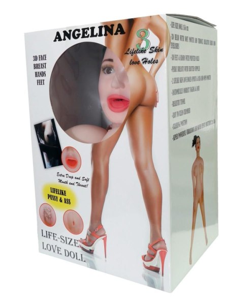 Lalka- ANGELINA 3D - Vibrating Lalka- ANGELINA 3D - Vibrating