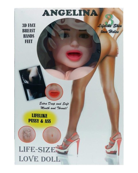 Lalka- ANGELINA 3D - Vibrating Lalka- ANGELINA 3D - Vibrating