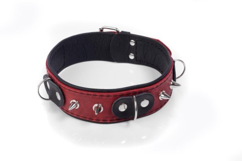 Obroża- Collar Crazy Horse Red, Small Obroża- Collar Crazy Horse Red, Small