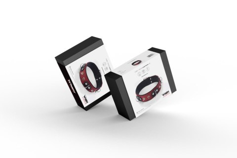 Obroża- Collar Crazy Horse Red, Small Obroża- Collar Crazy Horse Red, Small