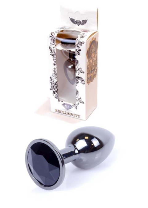 Plug-Jewellery Dark Silver PLUG- Black Plug-Jewellery Dark Silver PLUG- Black