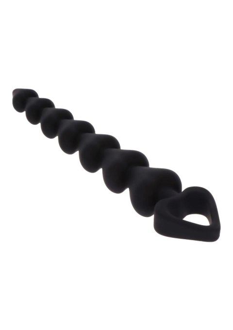 Heart Beads Black Heart Beads Black