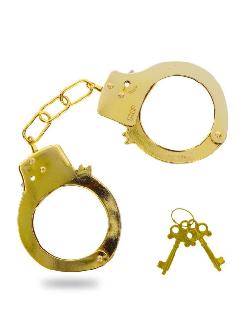 Metal Handcuffs Gold Metal Handcuffs Gold