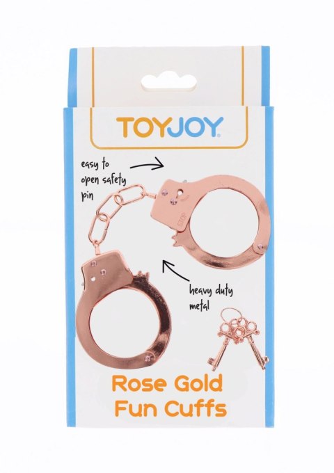 Metal Handcuffs Rose Gold Metal Handcuffs Rose Gold