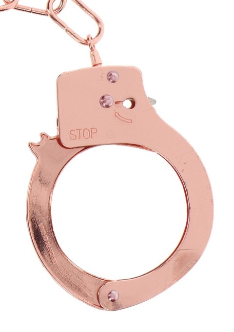 Metal Handcuffs Rose Gold Metal Handcuffs Rose Gold