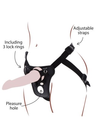 Strap-On Pleasure Harness Black